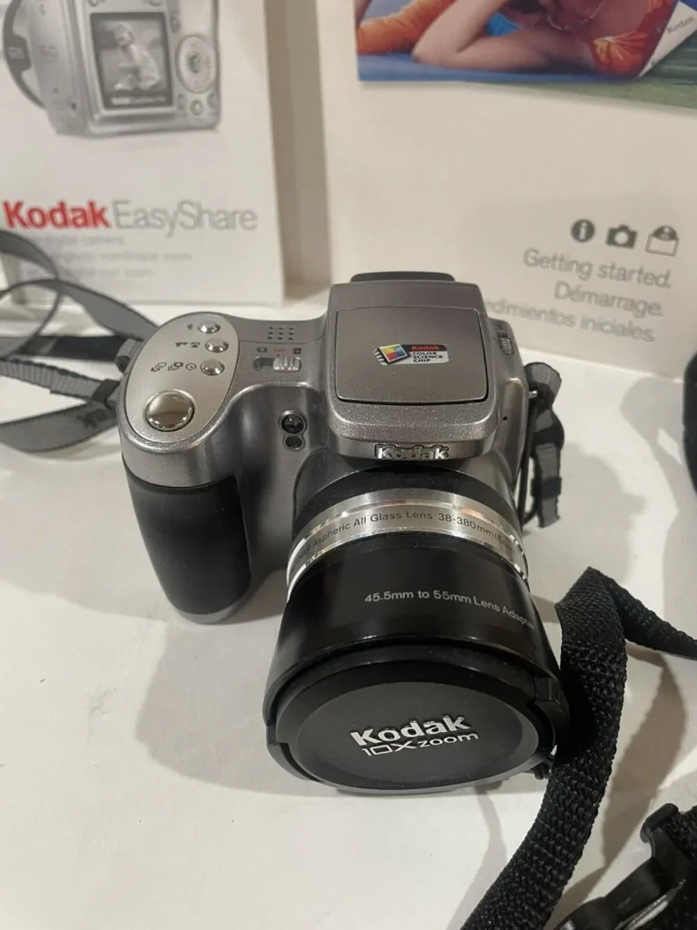 KODAK EasyShare Z740 Digital Photo Camera Bundle 5.0 MP ~ Preowned NOT Tested
